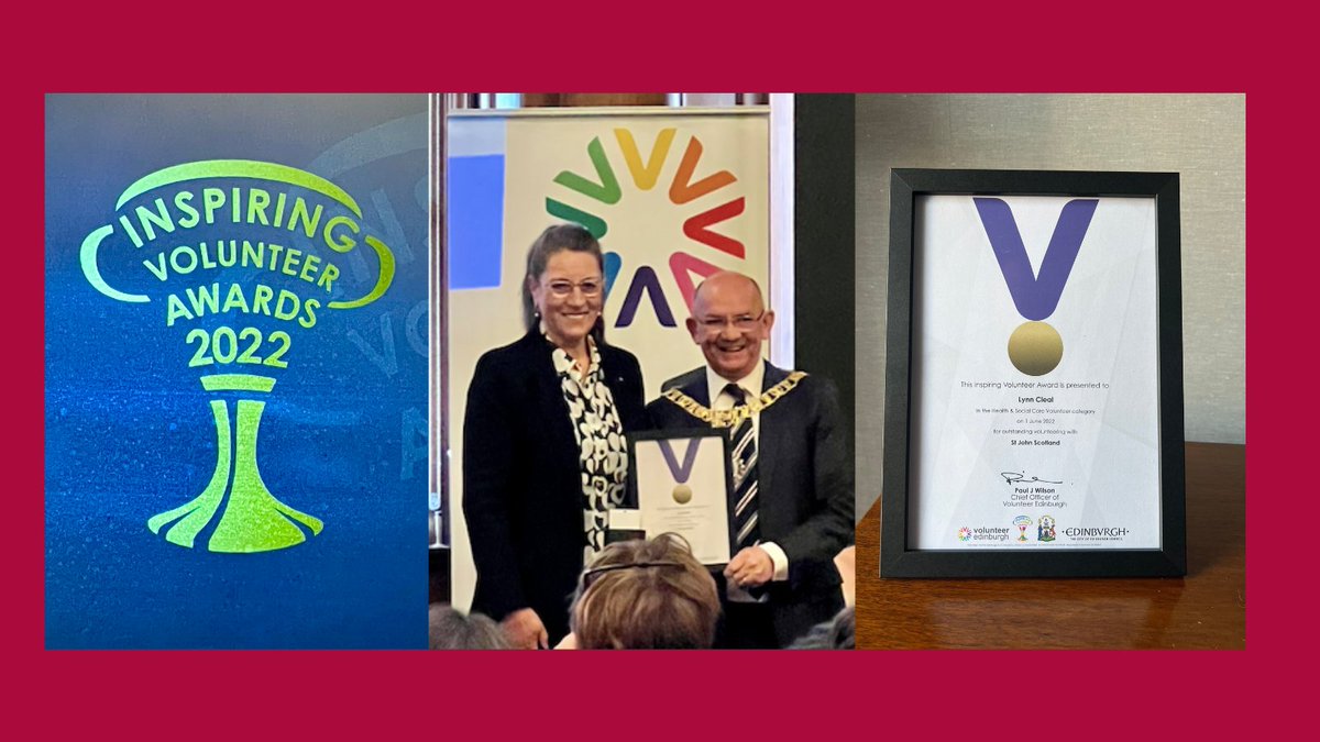We are proud and delighted that Newtyne Director, Lynn Cleal received the Health &amp; Social Care Volunteer 2022 award for her amazing work as Chair of the Edinburgh Committee, St John Scotland. She was described as “a powerhouse with knowledge and empathy” bit.ly/Lynn_Award