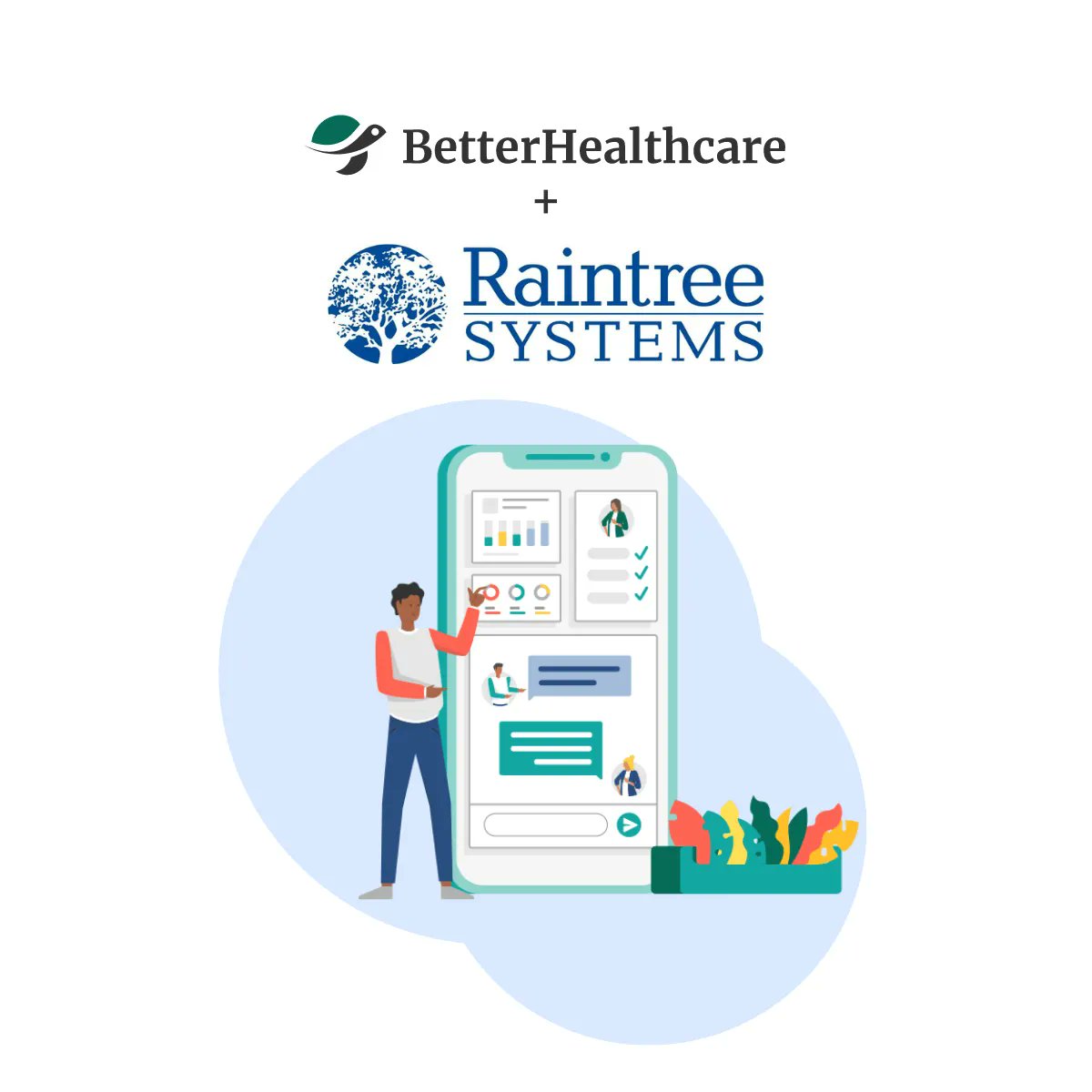 BetterHealthcare is partnering with @RaintreeSystems to help providers enable online self-scheduling, drive new direct access referrals, and improve consumer engagement. Read more>> buff.ly/3PXBLk8 #patientexperience, #onlinescheduling #betteraccess #raintreesystems