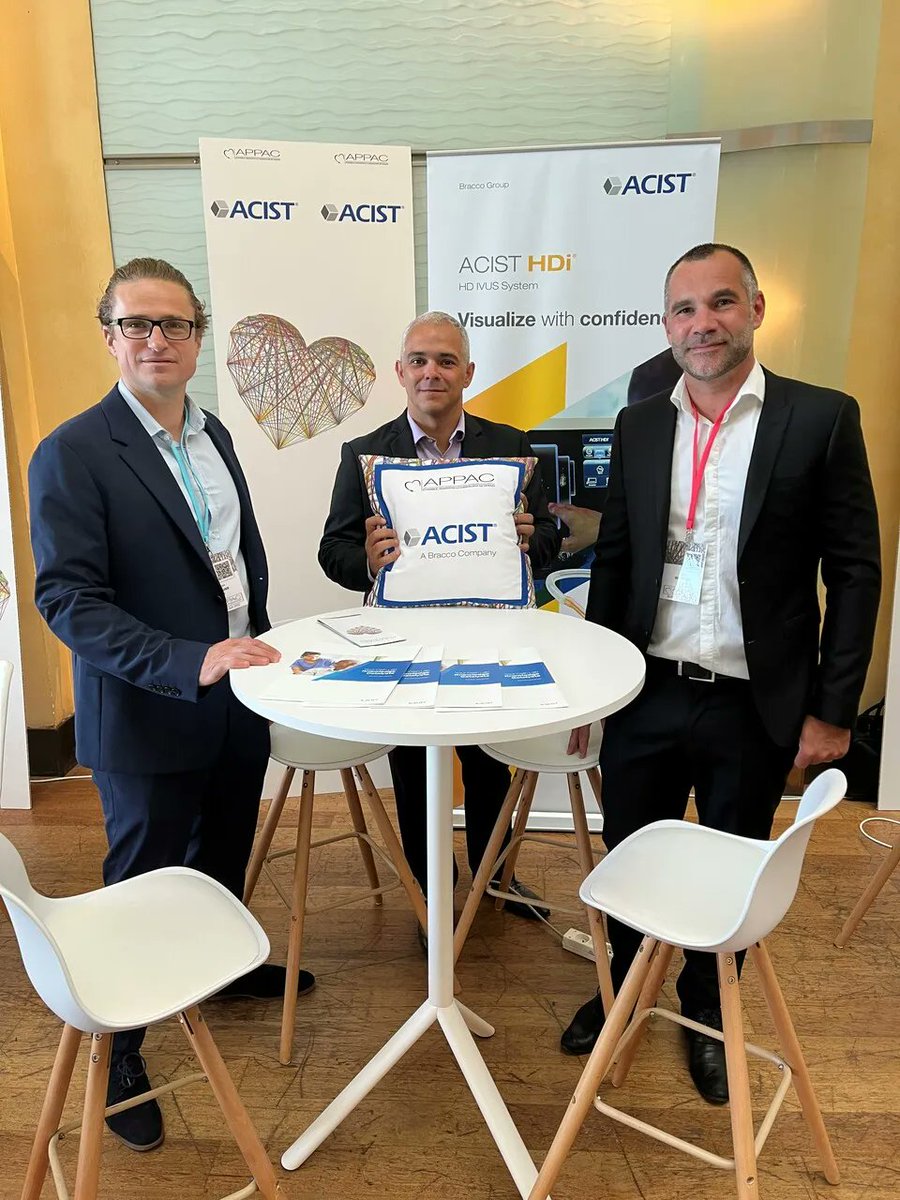acist_medical's tweet image. We're at APPAC congress in Biarritz this week and our French colleagues Damien Pasquier, Carlos Cruz, Julien Dutertre are ready to welcome you! #ACIST #APPAC