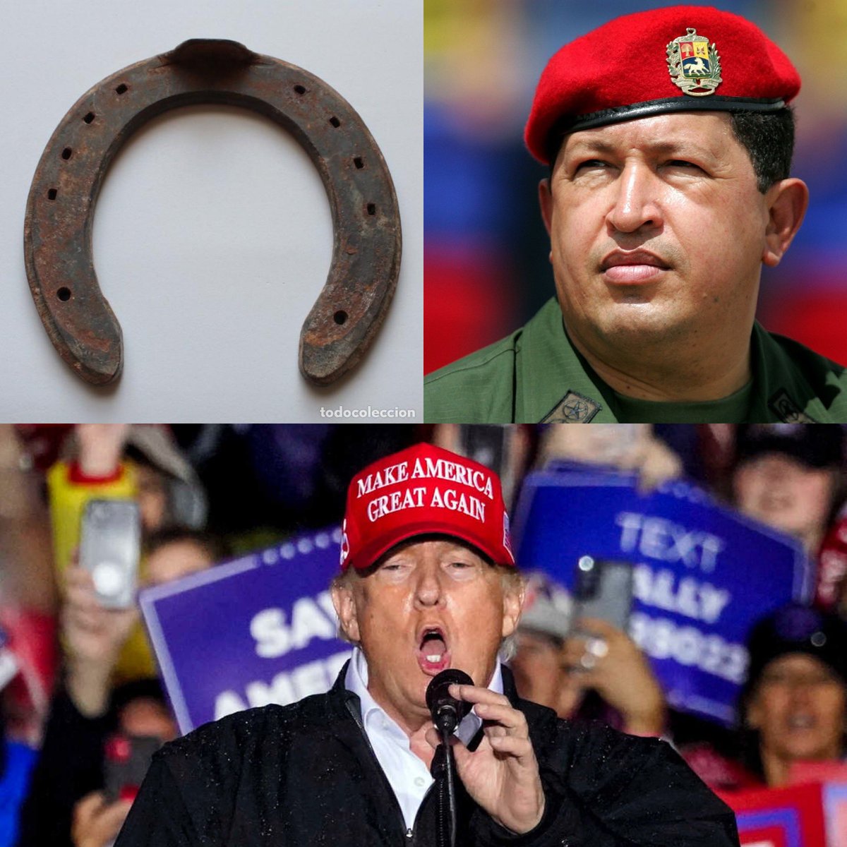 castroamare's tweet image. Horseshoe Theory. Teoría de la Herradura. #samecrap