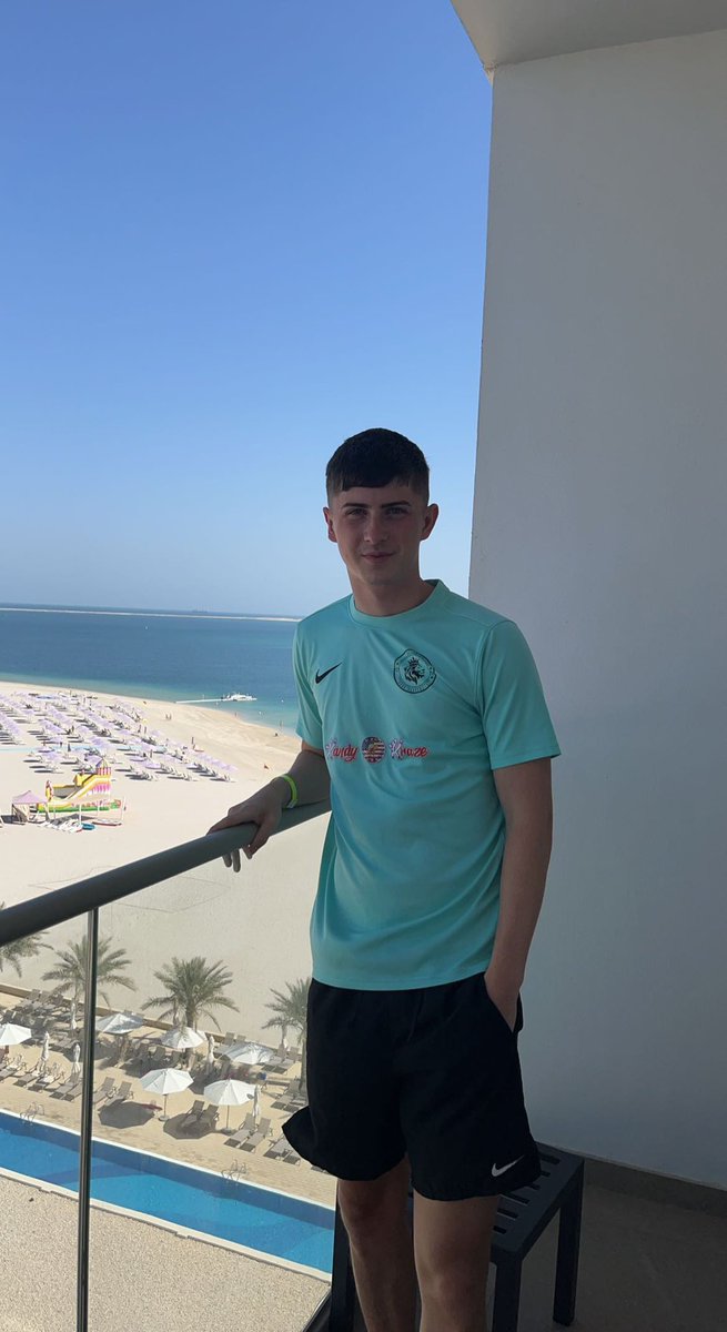 BPR ON TOUR☀️ after a long hard season we sent the skipper on a vacation to Dubai to celebrate his recent 21st bday, hoping he comes back refuelled and ready for the new season💙 #OURSKIP
