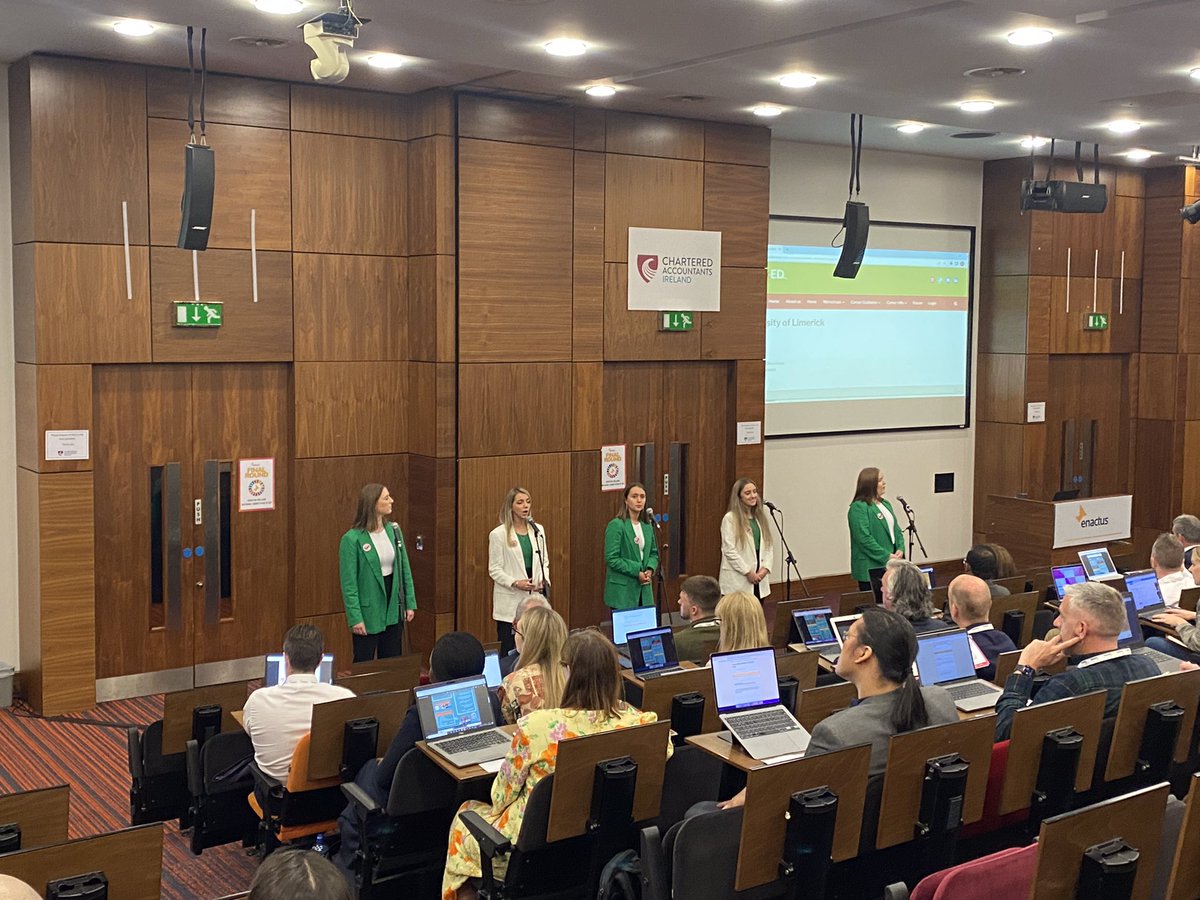 Enactus Ireland - Inactive (@enactusireland) on Twitter photo Next up in the Final Round of the Enactus Ireland National Competition is <a href="/ULEnactus/">Enactus UL</a> with their projects that are creating future leaders & fighting #periodpoverty! #EnactusIRE22 Next up in the Final Round of the Enactus Ireland National Competition is <a href="/ULEnactus/">Enactus UL</a> with their projects that are creating future leaders & fighting #periodpoverty! #EnactusIRE22