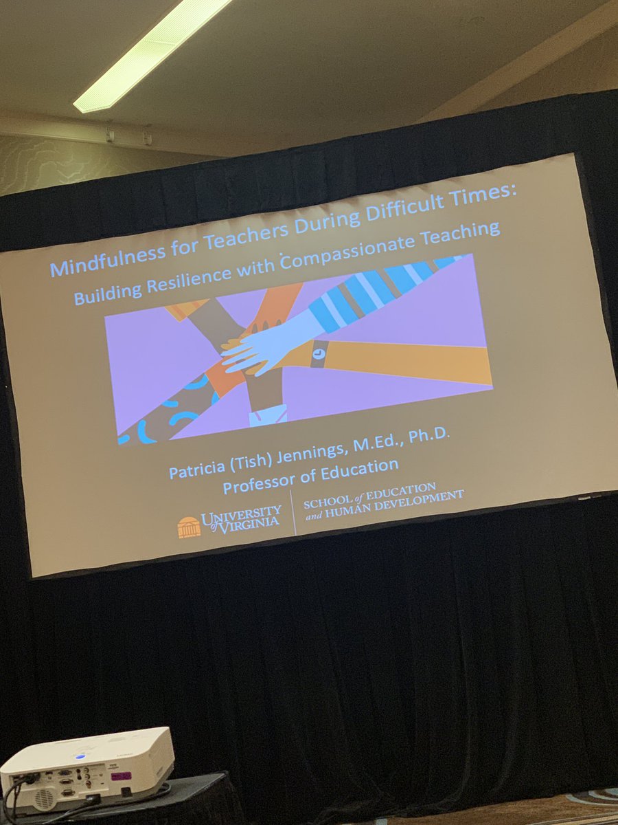 JenJHaugh's tweet photo. Day 2 of the #TSRSummerInstitute hearing from @TishJennings on Mindfulness for Teachers &amp; Building Resilience #TSR #SummerLearning #PISDLearns https://t.co/TcAclMLnkD