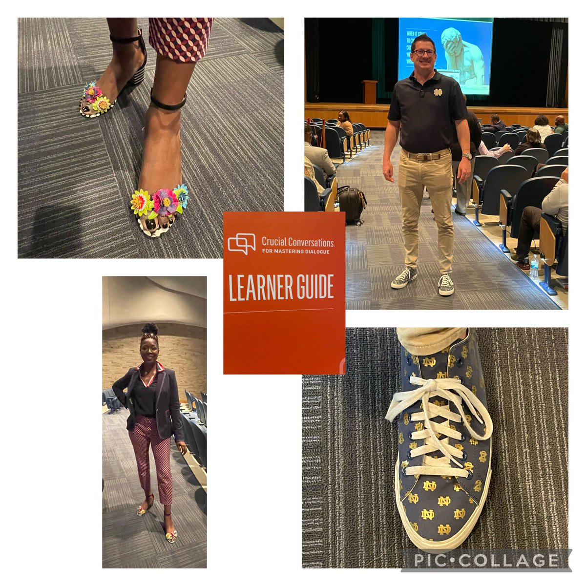 SBCSC Admin dressing for success
during Crucial Conversation
Training.<a href="/SouthBendCSC/">South Bend Schools</a>
<a href="/NotreDame/">University of Notre Dame</a> <a href="/_MariaMoss/">Maria Moss</a> <a href="/xoBetseyJohnson/">Betsey Johnson</a> <a href="/WeMust_Believe/">SBCSC Student Services</a>