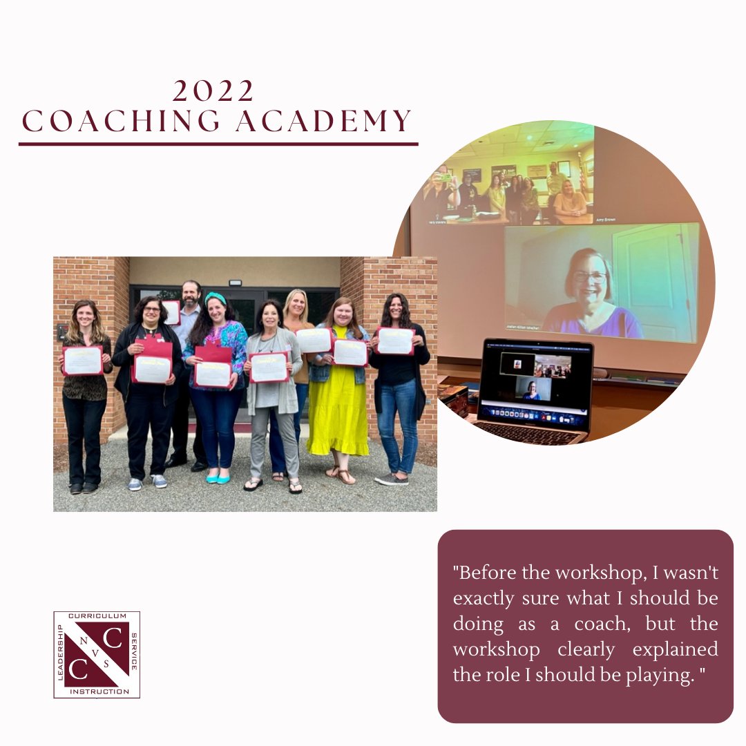 NVCurriculum's tweet photo. 2022 Coaching Academy with Fairview School District #educoach #instructionalcoaching #edchat #PD #professionallearning #njed #njedchat https://t.co/SOJ4PX90DS