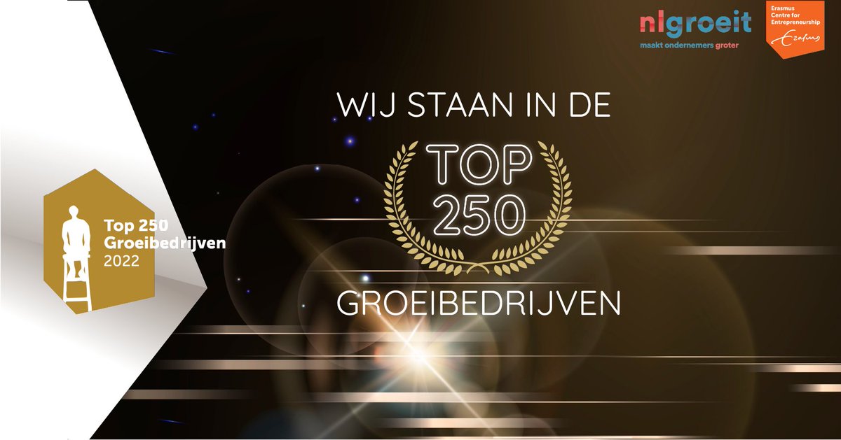 De top 250 Groeibedrijven 2022 is bekend! Sta jij dit jaar in de lijst of ben je benieuwd welke Nederlandse bedrijven er dit jaar in de Top 250 staan? Bekijk de volledige lijst!
nlgroeit.nl/groeicontent/t…