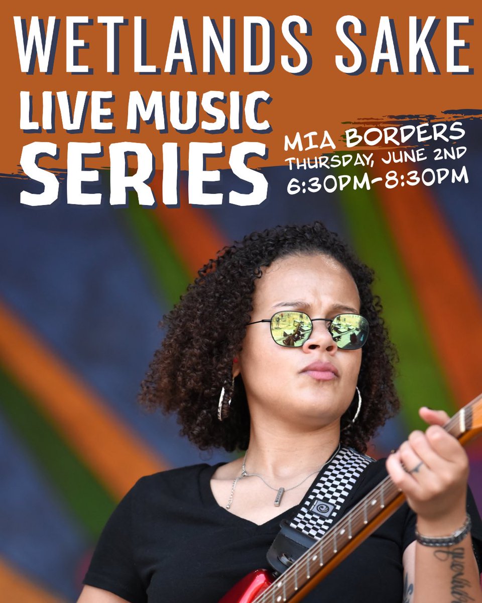 It’s a lovely day for two things: listening to live music and drinking sake in the sunshine. We open at 4pm today and Mia Borders is with us at 6:30pm so you can do both 🤗 #nolamusic