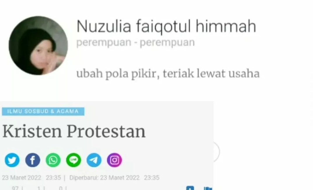 093_Nuzulia's tweet photo. Mampir ke artikel aku yuk
https://t.co/yvVbH16qc4
Dosen:@edhenkbaru 
Teman:@ntyourminee @Septiahidayatin @silviaanl @putrinurrdin @Tacetace1 
#tugas4pbsbuin2022 https://t.co/6Sujatxk8U