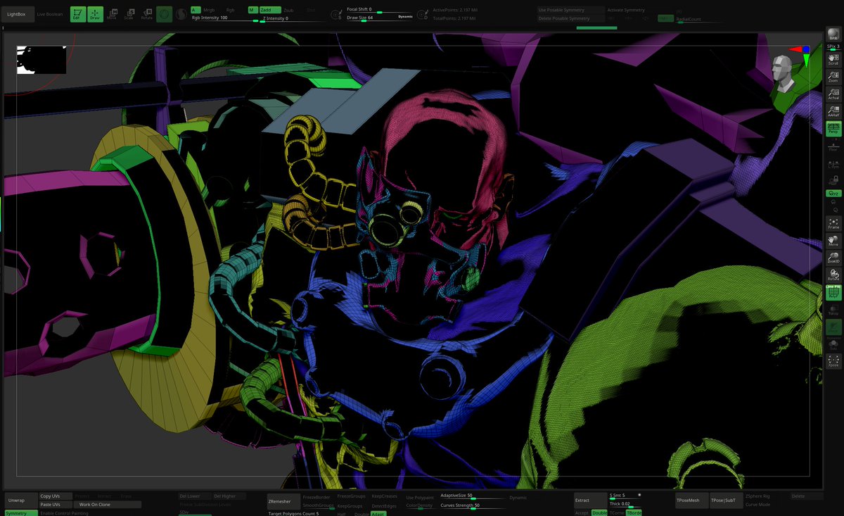 crabmike's tweet image. New character in process..
follow us now @OurCrossworlds !

#inprocess #creatingcharacter
#fighter #mmorpg #characterconcept
#zbrush #zbrushcommunity #characterdesign #conceptart