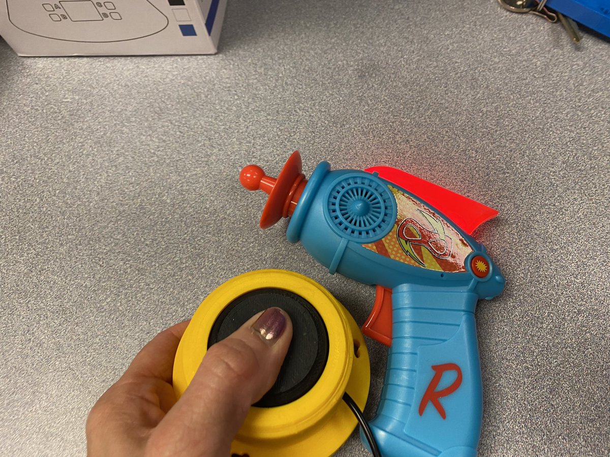 LIU12_AT's tweet photo. Thank you so much to the LIU AT Makers at @GASD_PA and @SGASD_HS for all of their recent work switch-adapting toys and 3D printing AT @GettysburgTSA @LincolnIU12 @at_makers @LIU12_TaC @LIU12_STEM #liuassistivetech #atmakers #assistivetech #ATlendinglibrary #accessibility https://t.co/9thjruq9rE