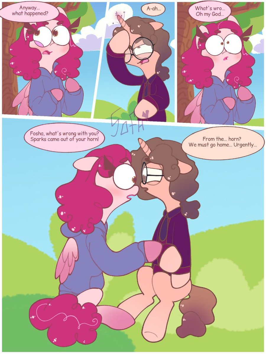 sblndrrr's tweet photo. A new continuation of the comic book chapter has been released 😉
#ArtistOnTwitter #comic #digitalart #Digital #artist #MLP #mylittlepony #mlptwt #ponyart #mlpstyle #mlpuniverse https://t.co/sZQGnaobC5
