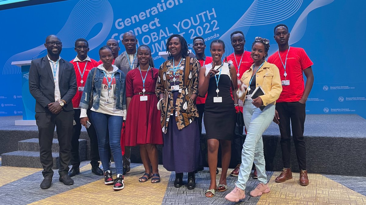 As #GenerationConnect Global Youth Summit kicks off in Kigali, refugee students are participating to shape an accessible, inclusive & sustainable digital future 4 all - leaving no young people behind. #WithRefugees