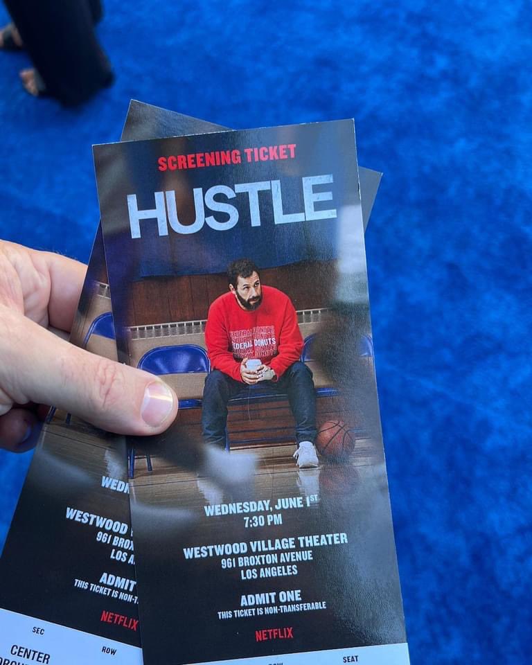 sfinninc's tweet photo. Los Angeles Premier of Netflix’s“Hustle”  - Arrivals #Netflix #HustleNetflix #AdamSandler https://t.co/yRPe9z3WCx