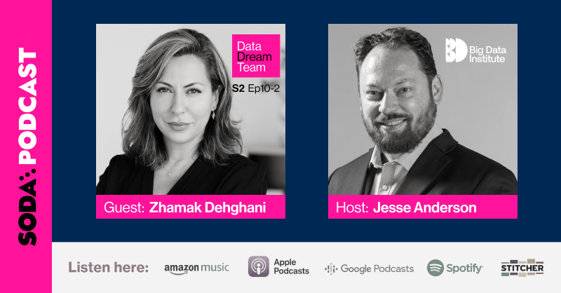 Bring It On is the new #podcast episode ft. <a href="/zhamakd/">Zhamak Dehghani</a> and <a href="/jessetanderson/">Jesse Anderson</a> delving into the new book, Data Mesh: Delivering Data-Driven Value at Scale. It's bumper-packed, inspiring, and fun to listen to. Check it out: bit.ly/3NetVB2 #data #datadreamteam #datamesh