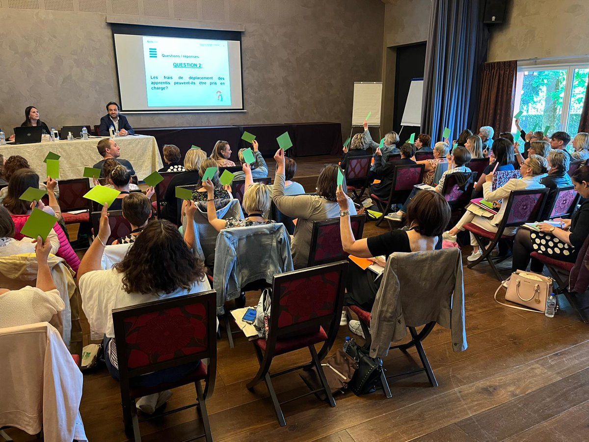 Séminaire des responsables et chargés de formation des établissements lorrains à Gérardmer. Près de 50 participants ! Un programme chargé  mais un réel plaisir de se retrouver ensemble ! <a href="/ANFH_/">ANFH</a> <a href="/CHRU_de_Nancy/">CHRU de Nancy</a> <a href="/chr_metz_thion/">CHR Metz-Thionville</a> <a href="/cpnlaxou/">Centre Psychothérapique de Nancy - CPN</a>