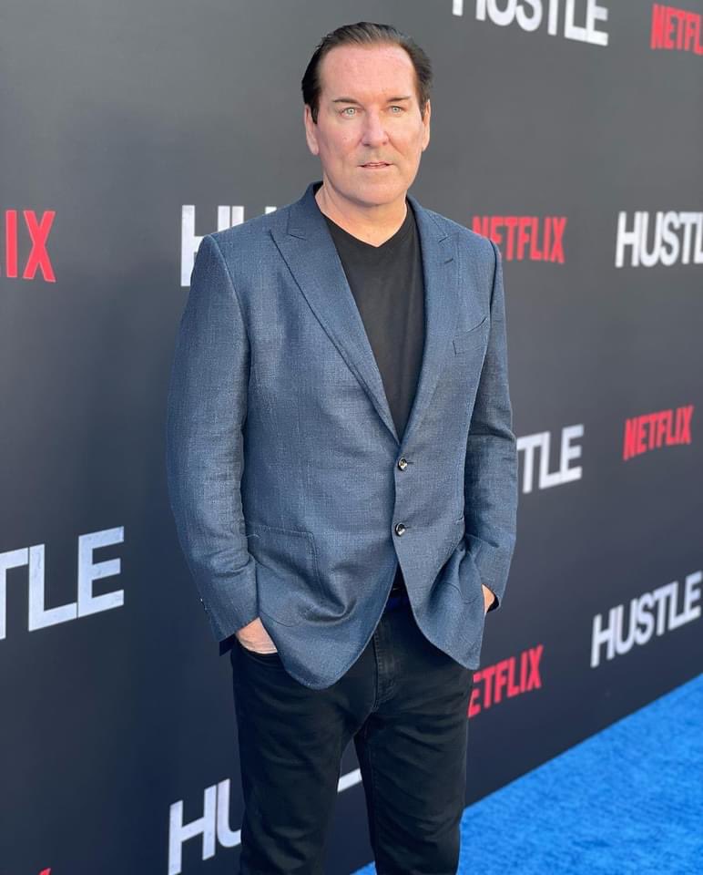 sfinninc's tweet photo. @AdamSandler Such an awesome premier last night everyone! #HustleNetflix https://t.co/f593q9dhMz