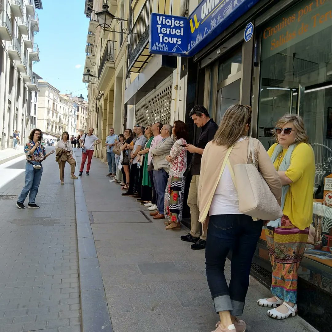 EscuelaHTTeruel's tweet photo. Queremos agradecer a nuestro alumnado y exalumnado del centro por la visita guiada con el motivo del Seminario Red CPIFP que tuvo lugar el pasado martes. #cpifpescueladehosteleriayturismoteruel #Teruel #guiasturisticos #guiasturisticosdearagon  #cpifp #aragon https://t.co/b4X8sQPswo