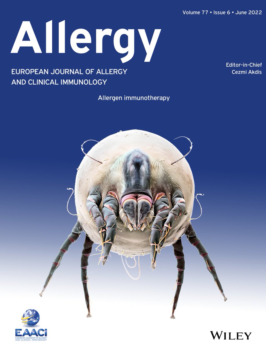 This issue cover image depicts a colored scanning electron micrograph of a house dust mite. Photo credit: © M Oeggerli / Micronaut 2018, supported by Pathology, Univ. Hosp. Basel, and K N Goldie, Bio EM Lab, Biozentrum, Univ. Basel. 

journalallergy.com