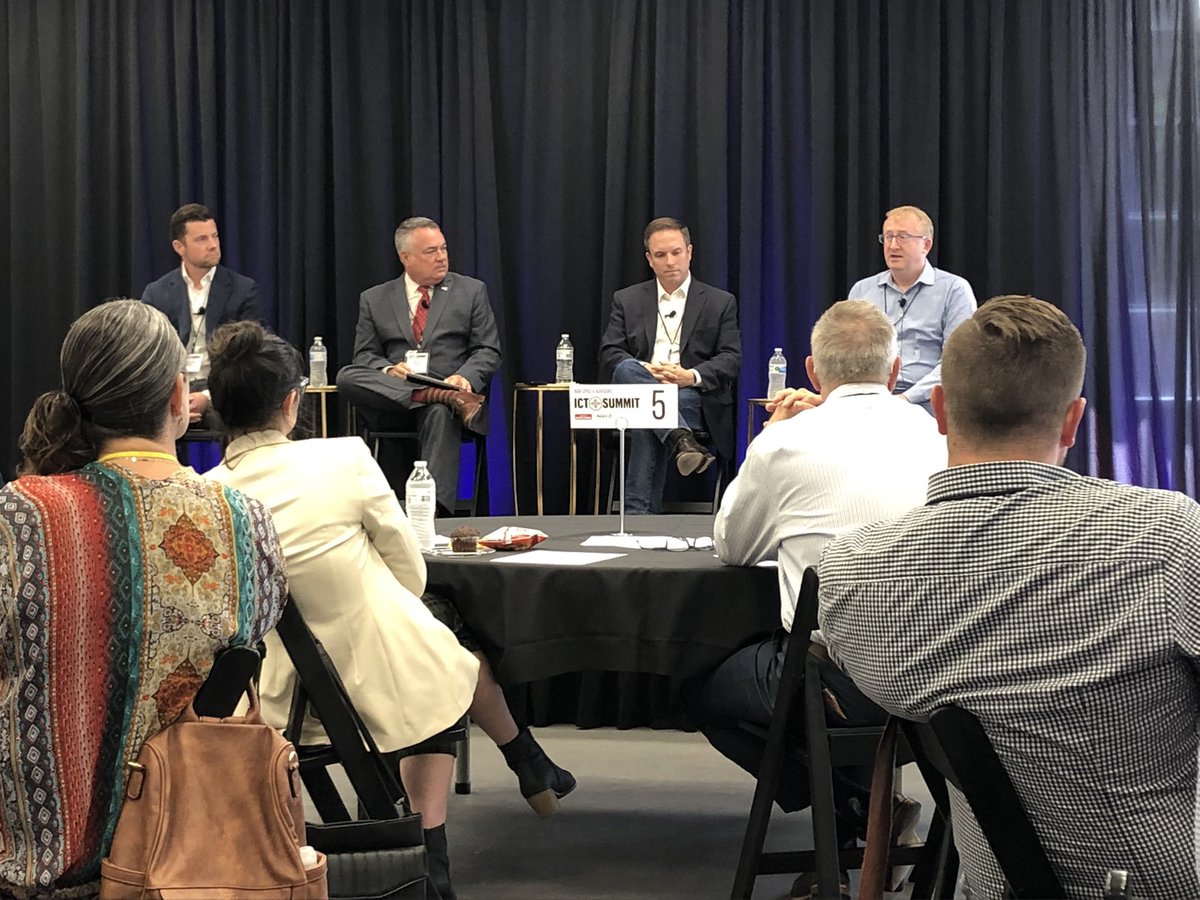 The presence of water is a big draw for communities worldwide, according to Adam Smith, <a href="/ExplorationKS/">Exploration Place</a> president, so let’s use appreciate and use our river ❤️- definitely on my mind as <a href="/Riverfest/">Wichita Riverfest</a> approaches and for this #ictsummit panel.