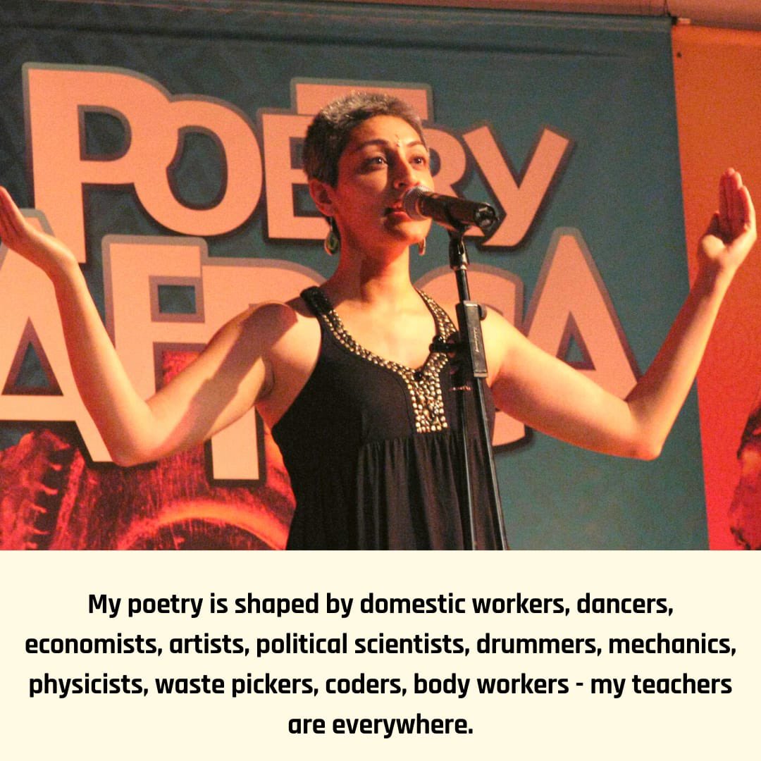 Helezondergi's tweet photo. Do you know the poet Shailja Patel?

Shailja Patel, whose poetry has been translated into 17 languages, is the author of Migritude.

Our interview with poet Shailja Patel is in our June issue...
@shailjapatel 
@aslantasci06 
designed by:@F__K__M__ https://t.co/nSLTb7F3qG