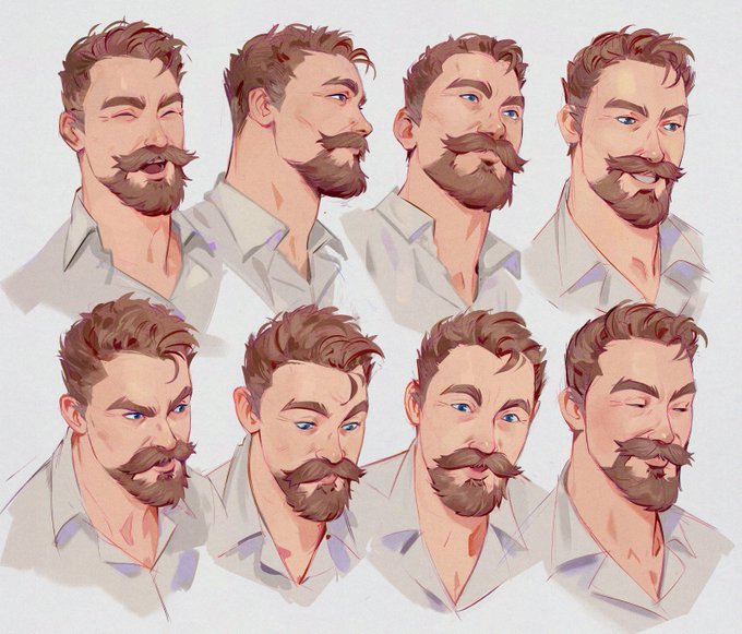「mustache」 illustration images(Popular)