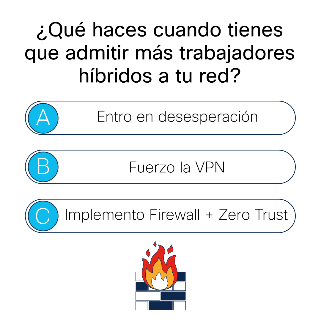 Ya no debes preocuparte por cuántos trabajadores remotos debes asegurar, la nueva serie #Firewall 3100 los admite con un rendimiento de VPN 6 veces más rápido 😲. 
Echa un vistazo a sus funciones: cs.co/6019zVett