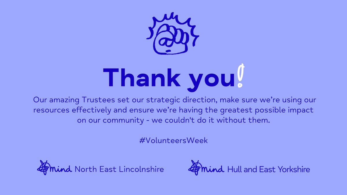 MindHEY's tweet photo. To our Trustees past and present - thank you💙
#VolunteersWeek https://t.co/j4JadLHDkf