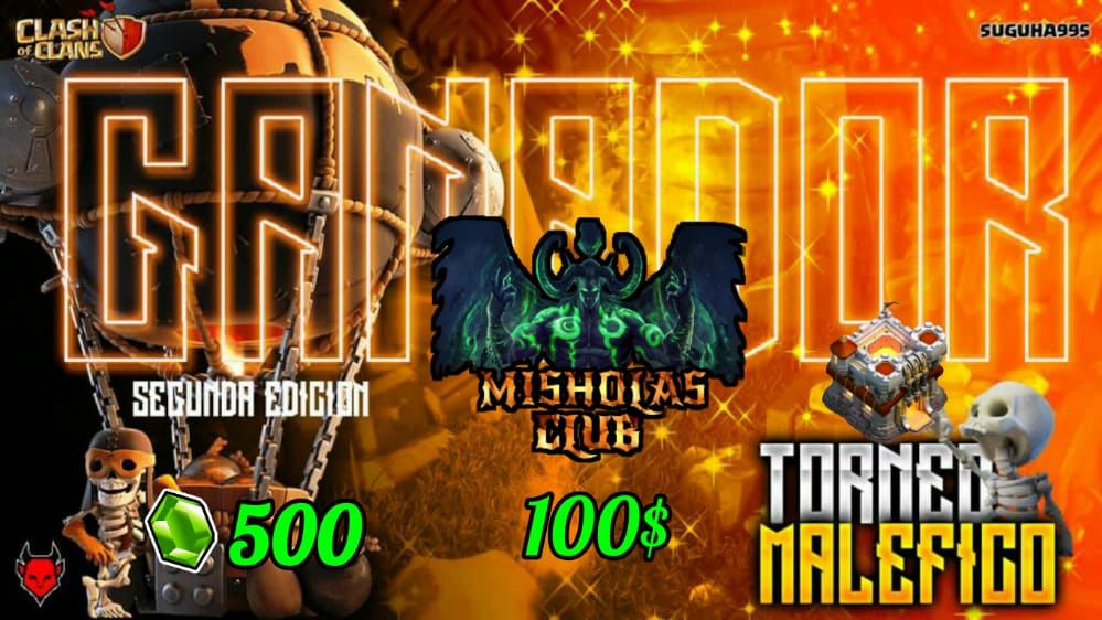 MISHOLAS CLUB Campeones del torneo maléfico TH11 , <a href="/eldiablitogamer/">El Diablito Gamer</a> Gracias por el torneo y a los patrocinadores. 🔥🔥🇵🇪🔥🔥🇧🇴🔥🔥