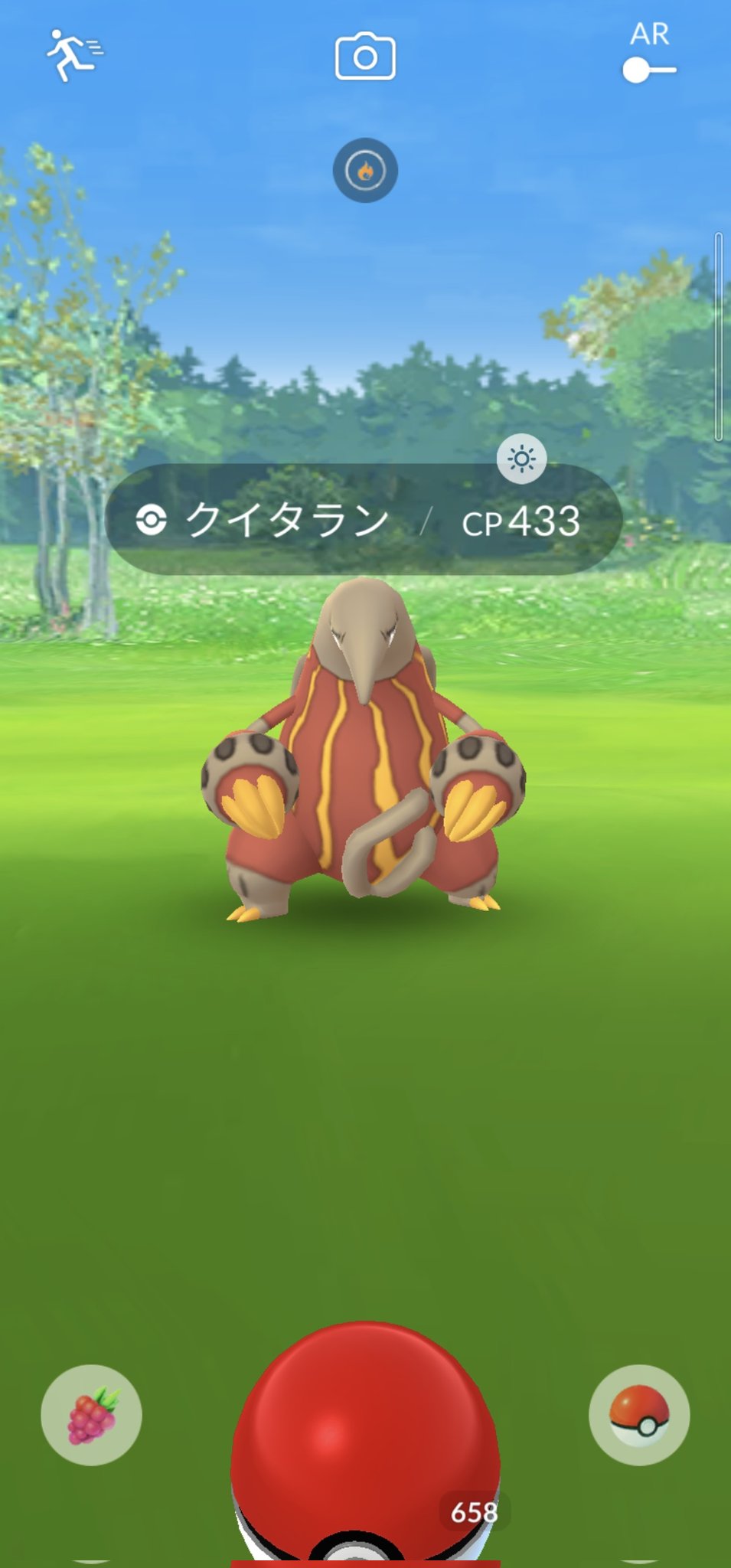 かっちゃん ８ ６ ８gofest札幌 昨日ポケモンgoでゲットしたレアポケモン クイタラン ドータクン ドラピオン フラベベ オレンジいろのはな それぞれハイボ ドラピオンのみモンボ と パイルのみを１ ３個使ってゲットしました