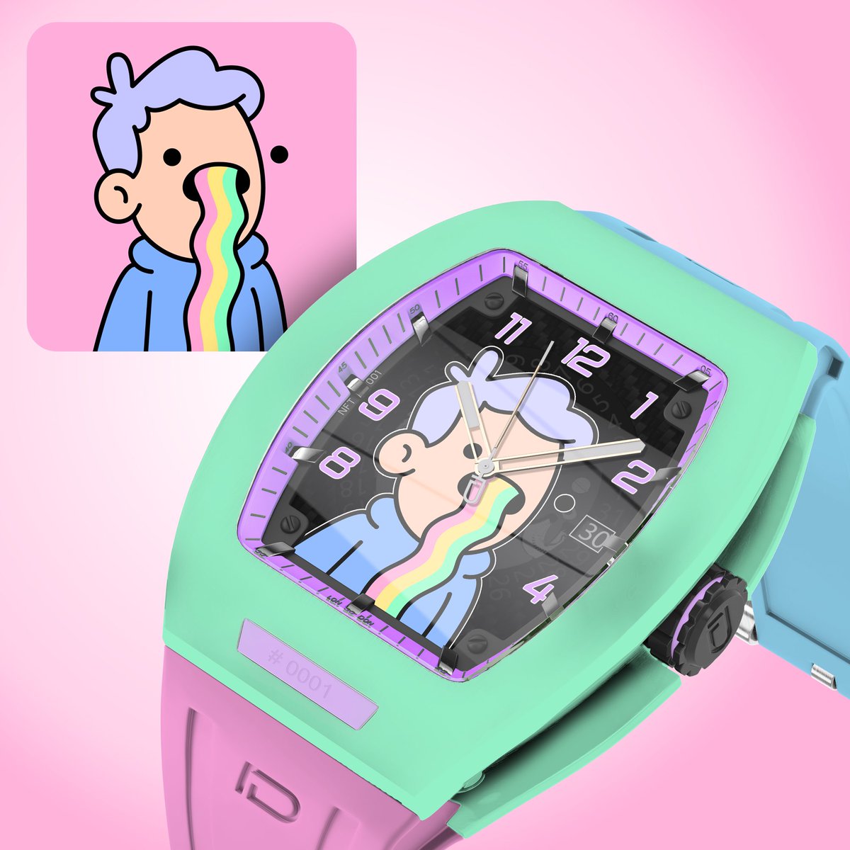 WCbyPD's tweet image. Imagine owning an #NFT that allows real world utility for your other favourite #NFTs, delivers you a luxury Swiss watch &amp;amp; royalties on ALL that companies watch sales moving forward. #JustSaying 💎

PS - yep, we’re doing that @doodles fam

#NFTProject #NFTCommunity #NFTart