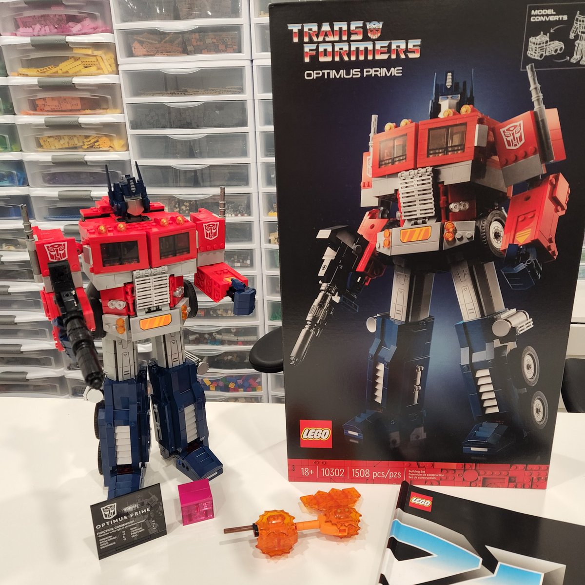 bricksieJ's tweet image. OPTIMUS PRIME