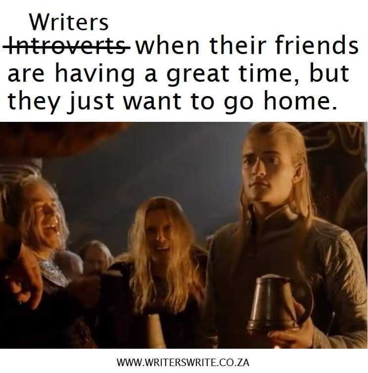 EditingWizard's tweet photo. "I've written about parties more interesting than this..."
Hang in there! Friday is only one day away.
#idratherbewriting #writerlife #writerswrite https://t.co/DCRkKoS4Oa