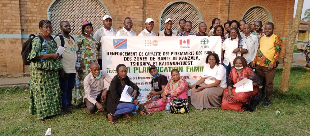 ADRA_DRC's tweet photo. KASAI : ADRA organise un renforcement de capacités de 39 prestataires des soins sur la planificat° familiale &amp; méthodes de contracept° moderne dans le but de réduire le taux de mortalité maternelle &amp; infantile durant  l'accouchement.https://t.co/9Q1TZqVs4Z https://t.co/BR1nWb9Vx9
