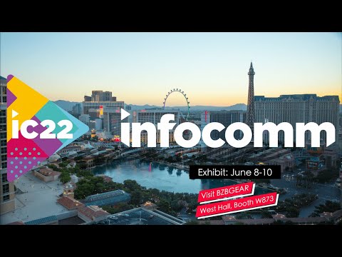 Viva Las Vegas! Join us at #InfoComm22 in booth W873. Use code BZB771 for your FREE exhibit pass. youtu.be/_XgjPoN4zH8

Come meet the team and discover our line of #ProAV + #Broadcasting solutions. Experience the award-winning ADAMO #PTZcamera.

#InfoComm2022 #AVTweeps