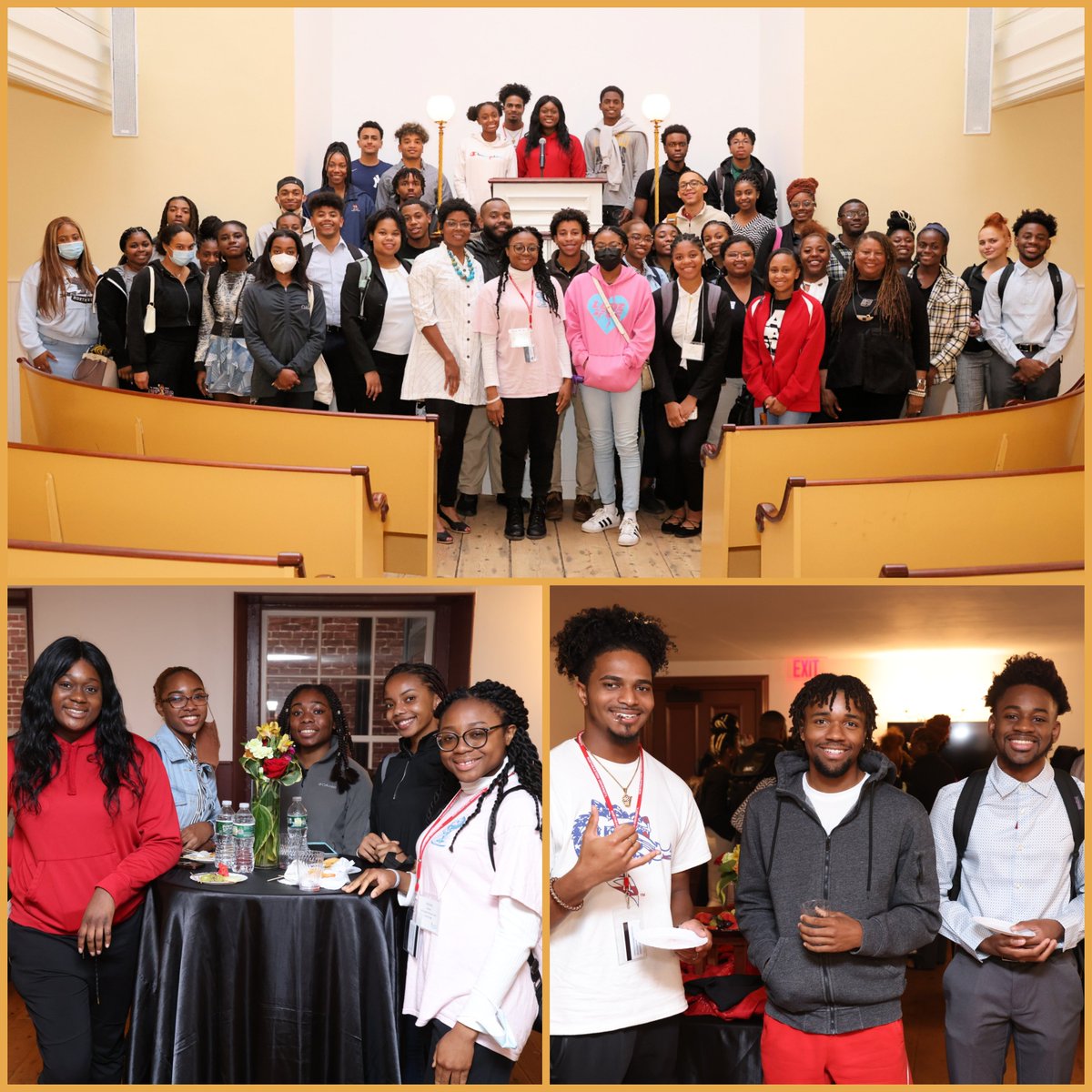 BostonUncf's tweet photo. Thank you @MAAHMuseum for hosting our reception last night for the UNCF Lighted Pathways &amp; Ernest E. Just scholars.  
#UNCF #LightedPathways #HBCUs #blackexcellence  #Summer2022 #Boston https://t.co/vkYcIOly2S