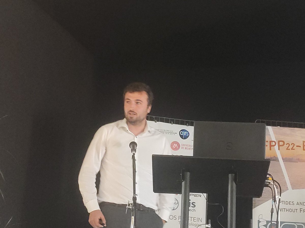 Frederic Bihel (@bihelfrederic) on Twitter photo Vic De Roo (Ghent univ) is talking about NMR fingerprint matching methodology applied to non-ribosomal lipopeptides. GFPP22 BPGM5. <a href="/GFPP_news/">GFPPnews - The French Peptide Society</a> Vic De Roo (Ghent univ) is talking about NMR fingerprint matching methodology applied to non-ribosomal lipopeptides. GFPP22 BPGM5. <a href="/GFPP_news/">GFPPnews - The French Peptide Society</a>