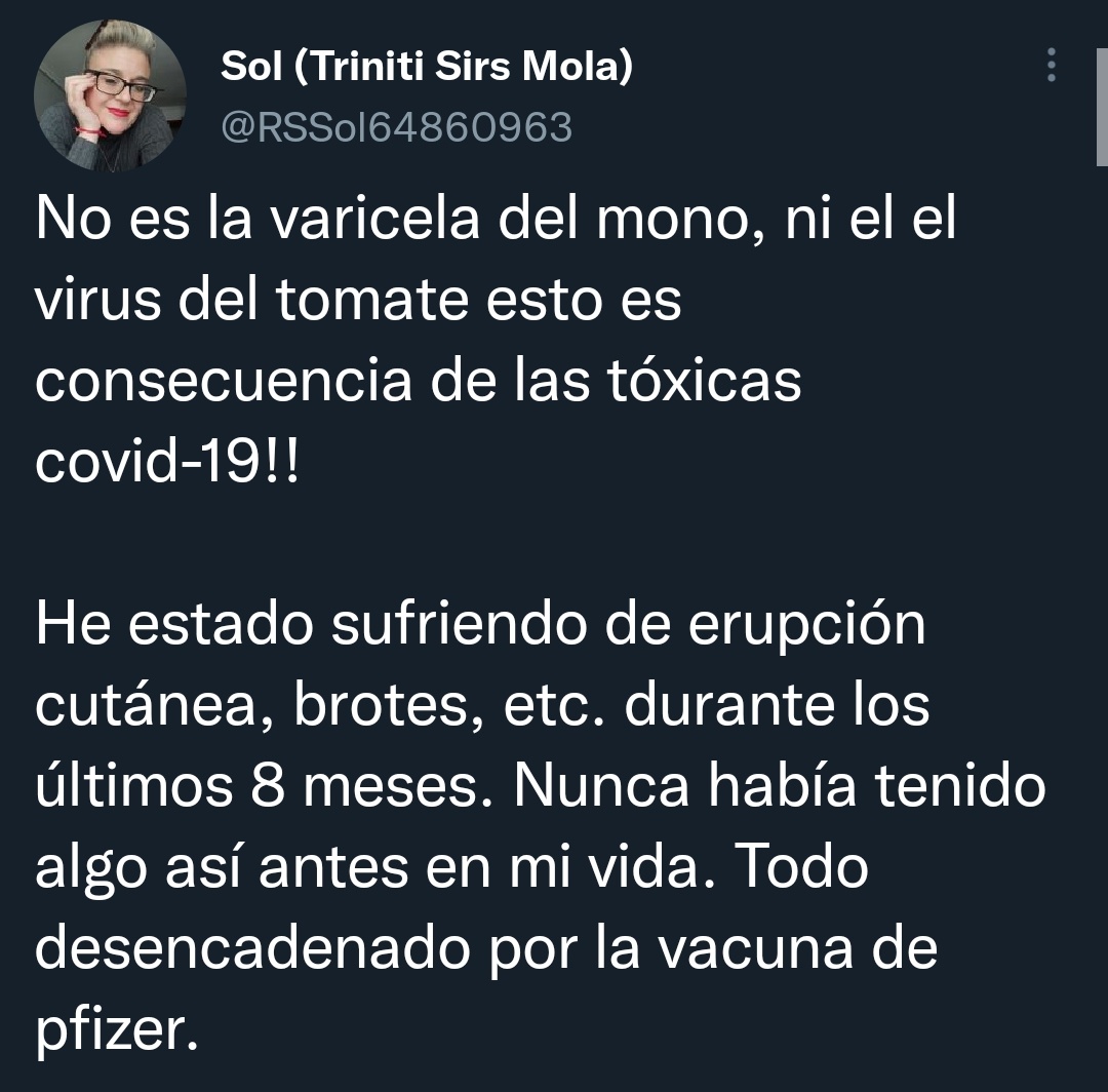 Negacionistas Out of Context tweet media