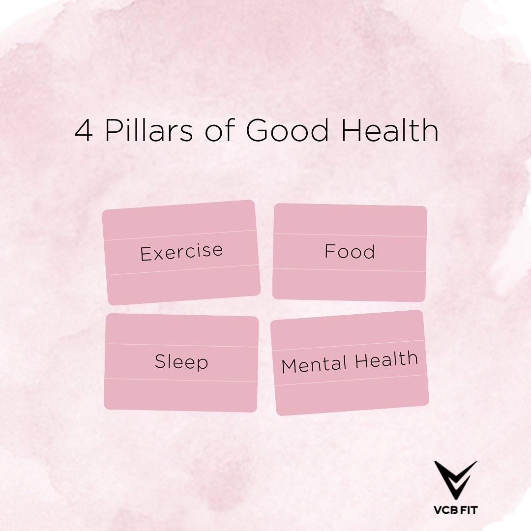 VCB_FIT's tweet photo. We all want to feel at our best. 

These four simple lifestyle habits can help you improve and maintain overall well-being. 

- Exercise 
- Eat healthy foods
- Get adequate sleep
- Take care of your mental health https://t.co/7dzT6D9qt3
