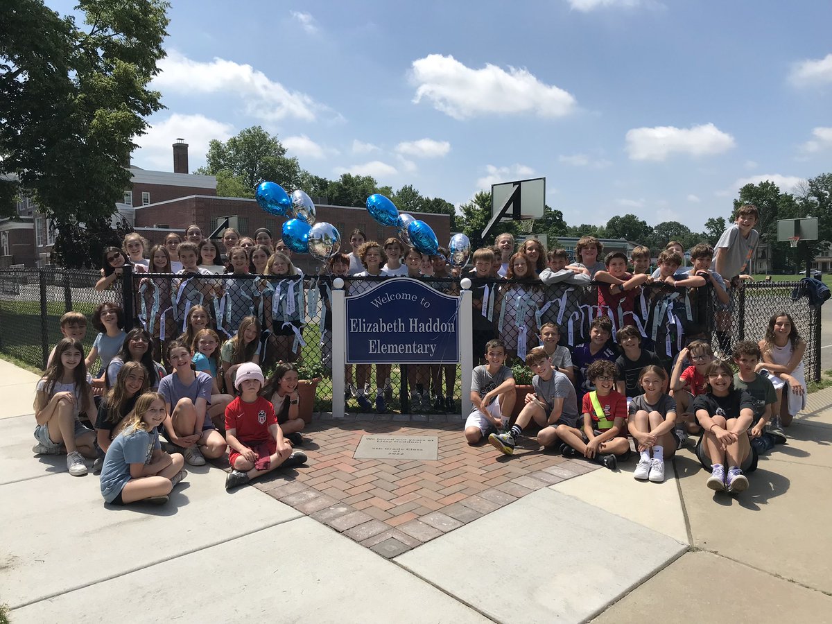 haddonES1's tweet photo. Thank you @Haddonfield_BG @ehspta and 5th graders for this perfect 5th grade gift! @HaddonSchools https://t.co/Ycq7Xqe1n0