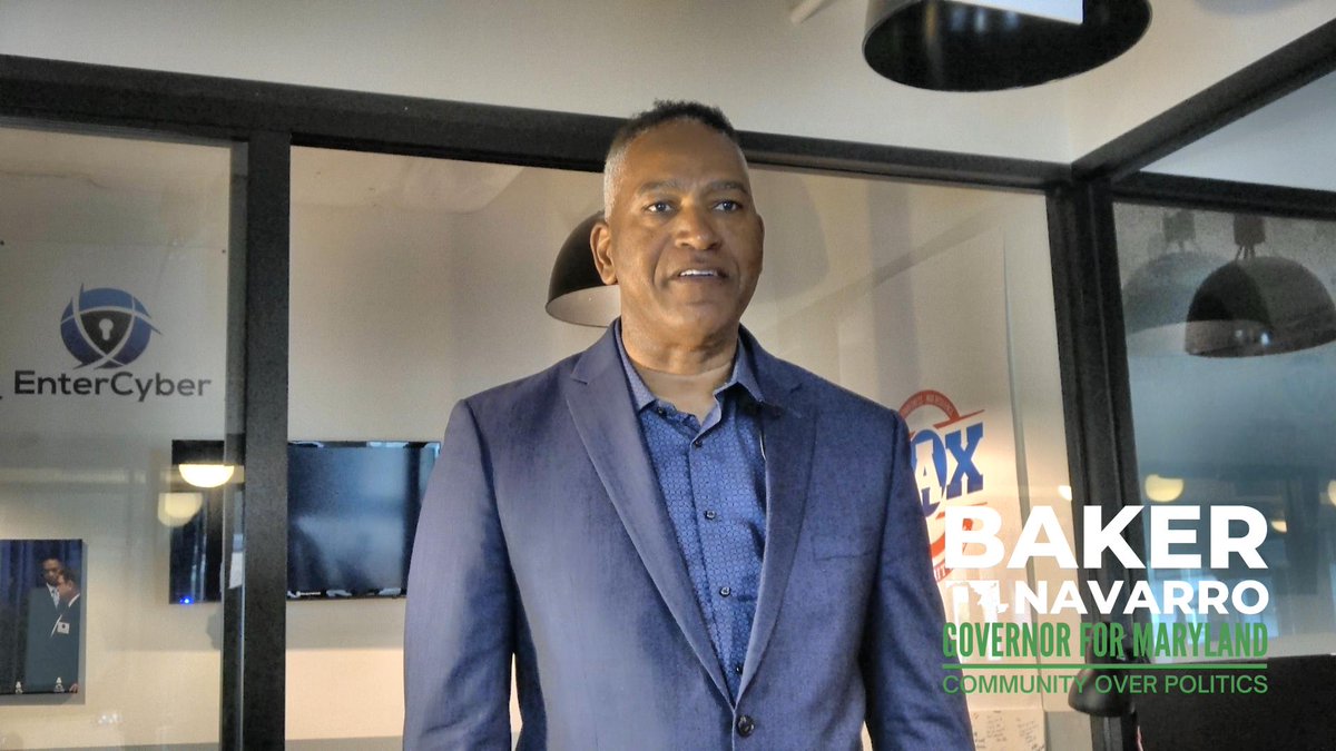 All real leaders know <a href="/technology/">Bloomberg Technology</a> growth and #digitalhealth #security will be critical to the future of their citizens - I'm supporting Baker/Navarro for Governor.
@CountyExecBaker #maryland #marylandgovernor @mikeechols <a href="/cybersecurity/">U.S. Chamber Cyber</a>