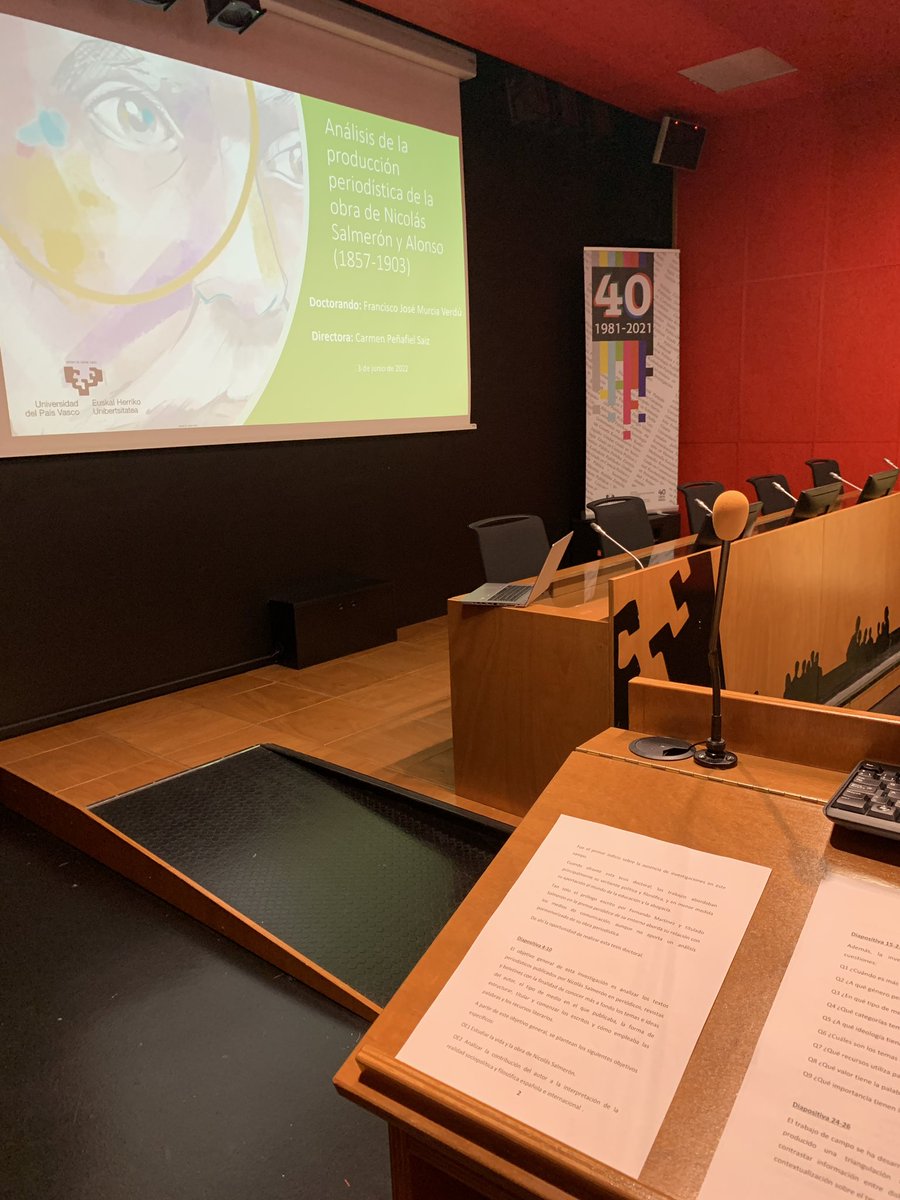 A pesar de todos los inconvenientes que se han sucedido este mes parece que mañana defiendo mi tesis doctoral. Prueba antes de la defensa <a href="/upvehu/">UPV/EHU</a>