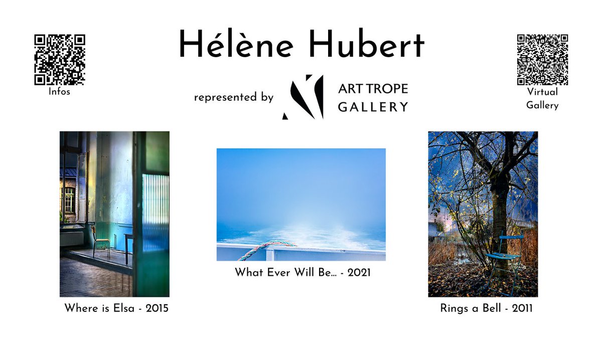 [#HeleneHubert #photographer #ArtTropeGalleryArtist ]⚡️📷
Freelance photographer and author, <a href="/HHubertPhoto/">Hélène Hubert Photographer</a>  studied Fine Art photography in Maine, USA in the early 1980s at the Art Institute of Boston.
👉For more info : bit.ly/3yuhzQu
#art #contemporaryart #arttrope
