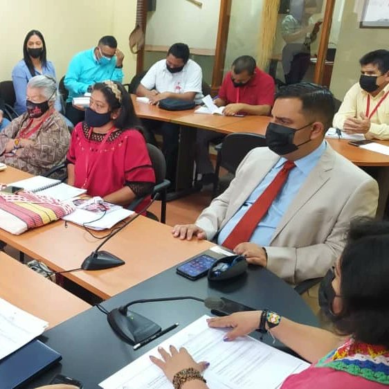 Indigenas_AN's tweet photo. #01Junio Se realizó la Reunión Ordinaria de la Comisión Permanente de Pueblos Indígenas de la AN, esta reunión fue orientada por la Primera Vicepresidenta, Dip. Nicia Maldonado, con la finalidad de tratar los puntos del orden del día. https://t.co/1vnQQY8nbZ
