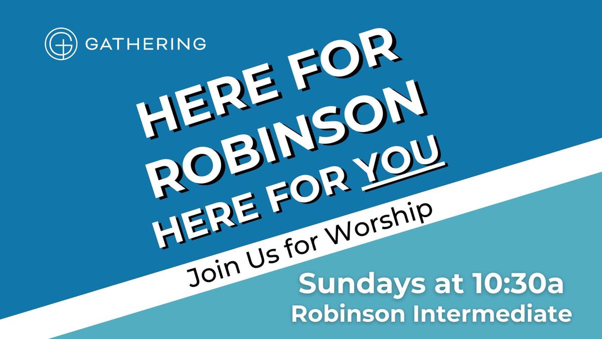 WacoGathering's tweet photo. Just in time for summer, we are worshipping at 10:30AM! If the evening schedule hasn’t been working for you, try the new morning hour! We meet at the Robinson Intermediate School at 605 S Old Robinson Rd. Nursery &amp; GKids available during service for our younger guests! #gather https://t.co/OBkcymTmEq