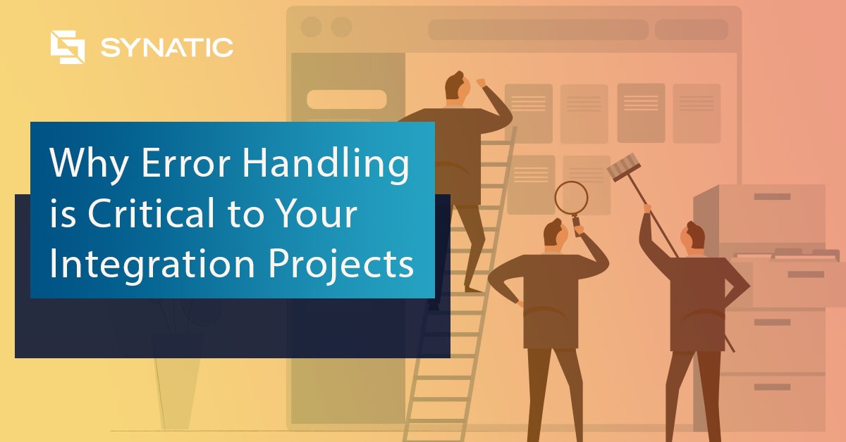 Error handling is crucial to a successful #dataintegration project. Developers often find it intimidating when they try to understand it and cater to it.

Our latest blog discusses, Error Handling &amp; it's impact on your #integration success -> bit.ly/3M6djKt
#saas #data