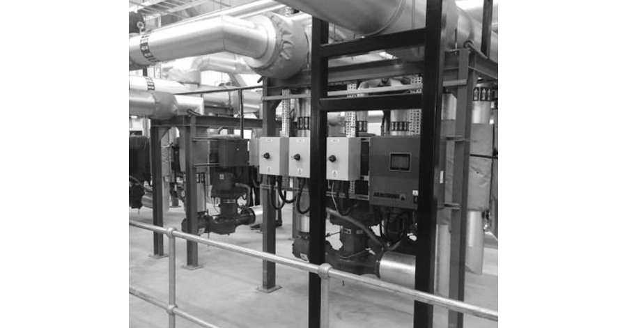 EmpoweringPumps's tweet image. The #PumpSolution for the heating scheme in Sheffield incorporates 6 large @ArmstrongFT 4300 Series #VariableSpeedPumps with built-in inverters, integrated with Armstrong’s IPS 4000 pump controller, which optimizes the operation of all 6 #pumps. bit.ly/3sUet4X #PumpTalk