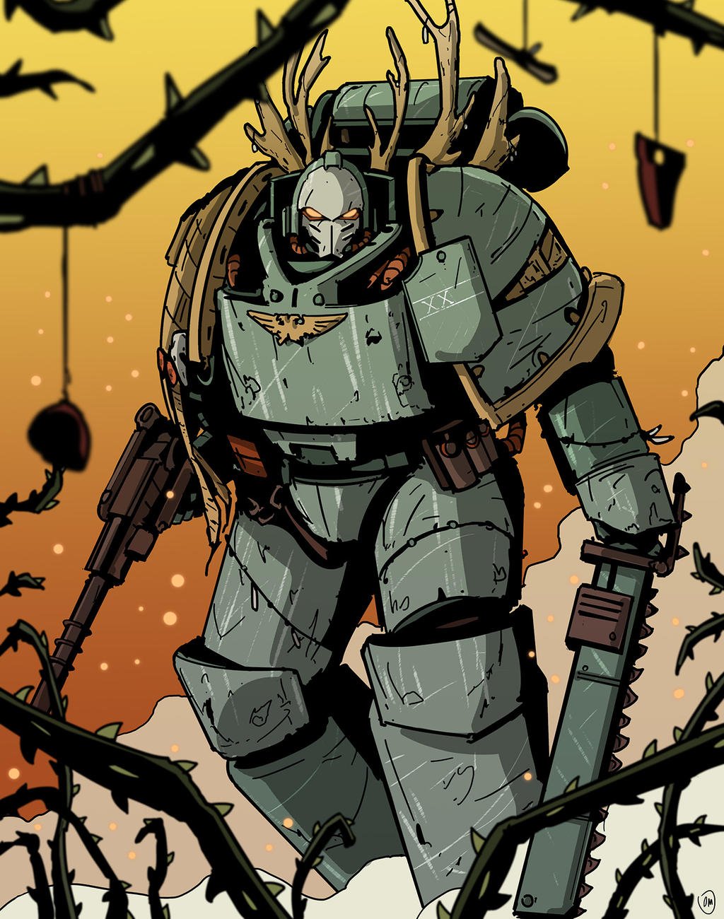 Dan Morison on X: Space Marine fan-art - very old!  t.coCtlSMhAqpR  X