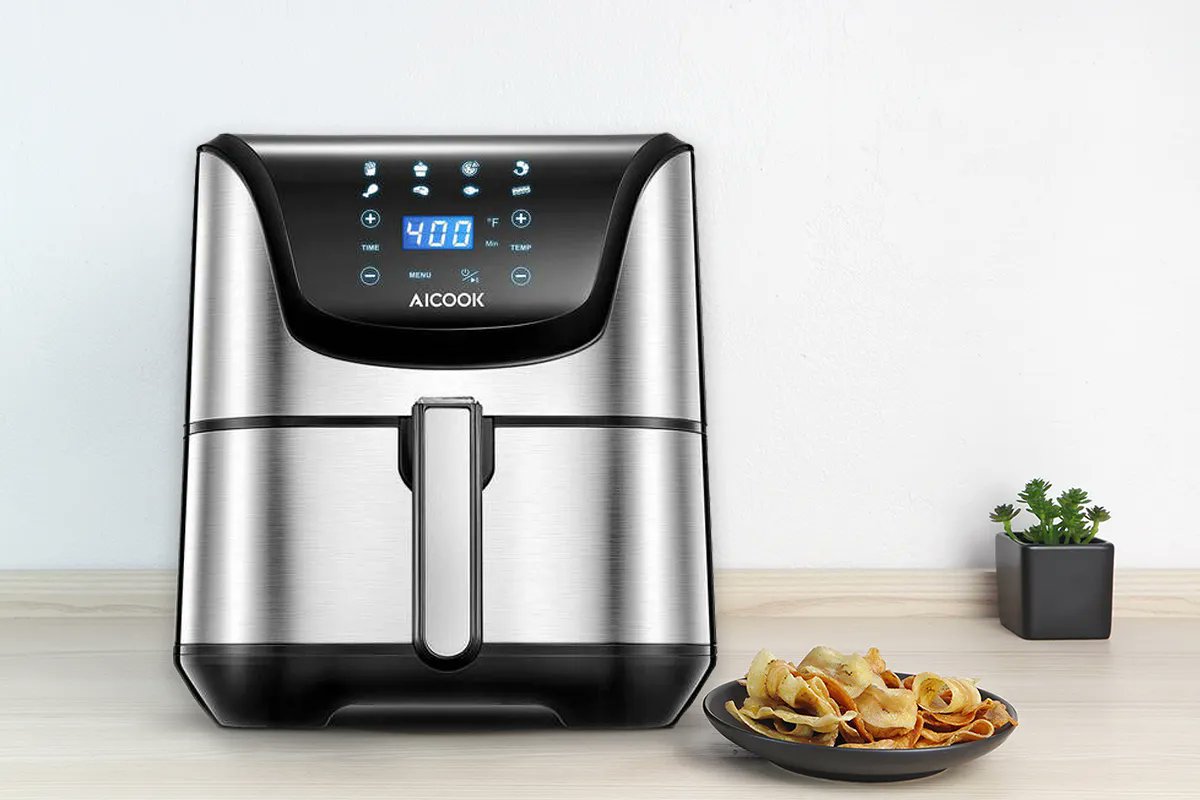 BrandsMart USA on X: Take the stress out of cooking with the Aicook  5.8-Quart Air Fryer. 🧑‍🍳 Plus, get up to 50% off on air fryers, only at  BrandsMart USA! Shop now