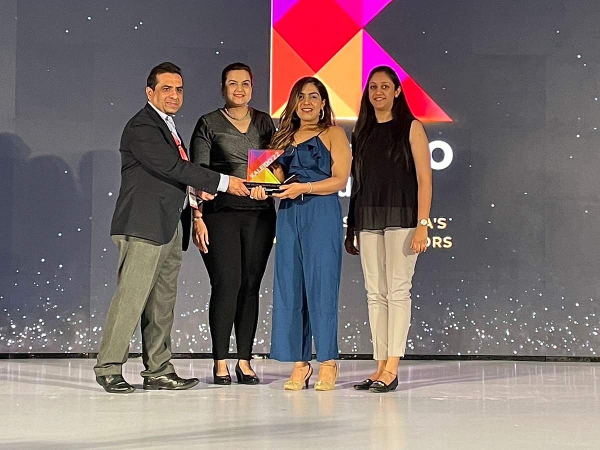 We're pleased to see you accomplishing great things!
Congratulations to the #KaleidoAwards Winners - <a href="/staqutech/">Jarvisbystaqu</a> &amp; <a href="/value_360/">V360 Group</a>, <a href="/tonetag/">ToneTag</a> &amp; <a href="/value_360/">V360 Group</a>.
Category - Tech Enabled

#PR #CorporateCommunications #Awards