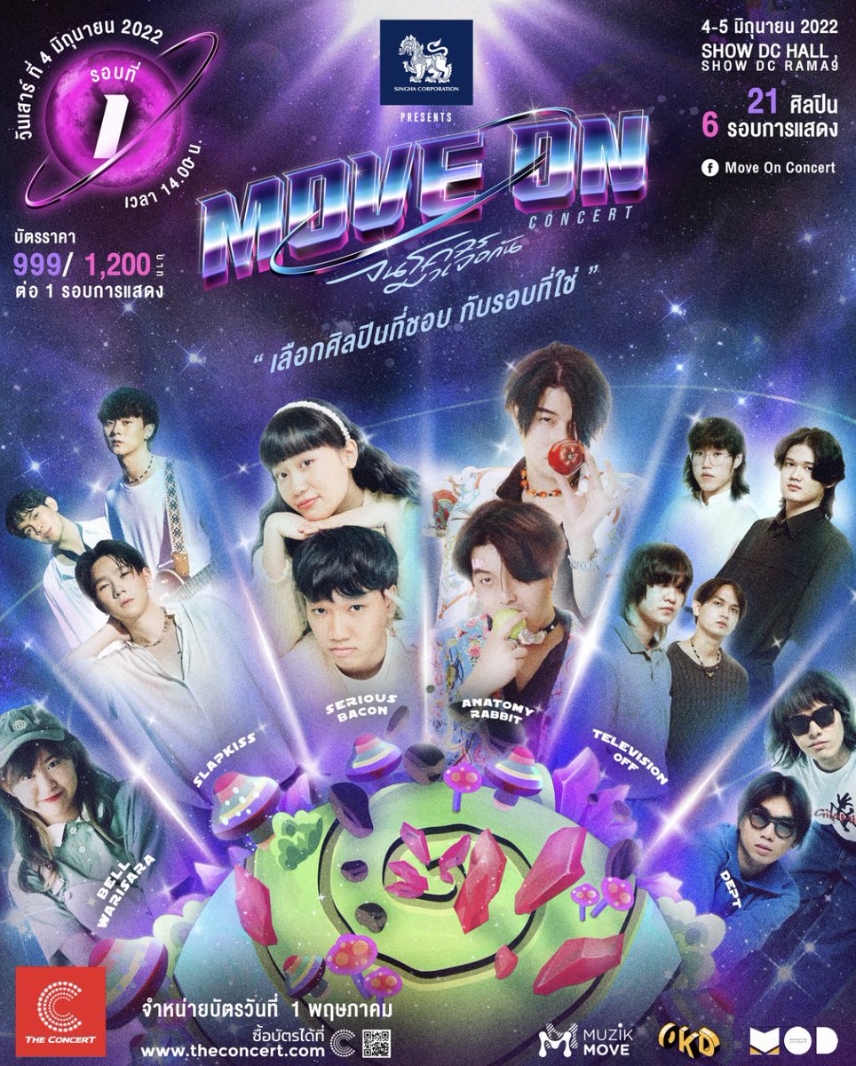 eeasyy_view's tweet photo. ปล่อยบัตร Singha Corporation presents Move on จนโคจรมาเจอกัน คอนเสิร์ต
รอบที่ 1 Bell Warisara/Slapkiss/Serious Bacon/Anatomy Rabbit/Television Off/DEPT วันที่ 4 มิถุนายน นี้ เวลา 14:00 
ราคา 900 มีเหลือ 2 ใบฮะ
#คอนเสิร์ต
#MoveOnจนโคจรมาเจอกัน https://t.co/S4eDNO298S
